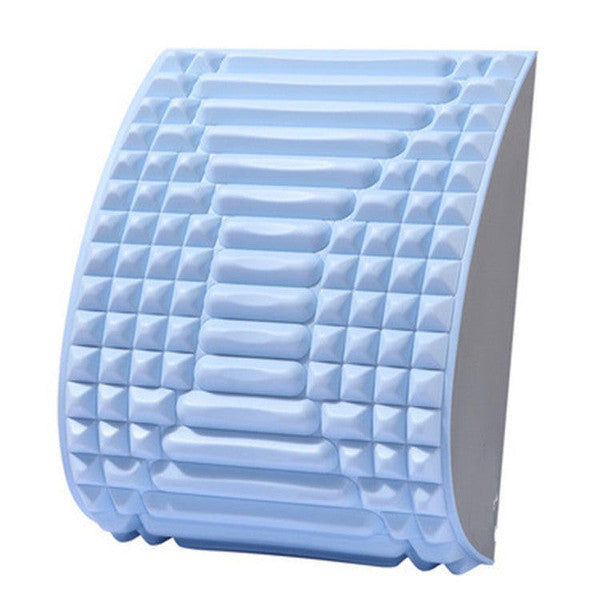 Foam Back Stretching Cushion with 26 Degree Angle and Raised Surface Nodes for Resting