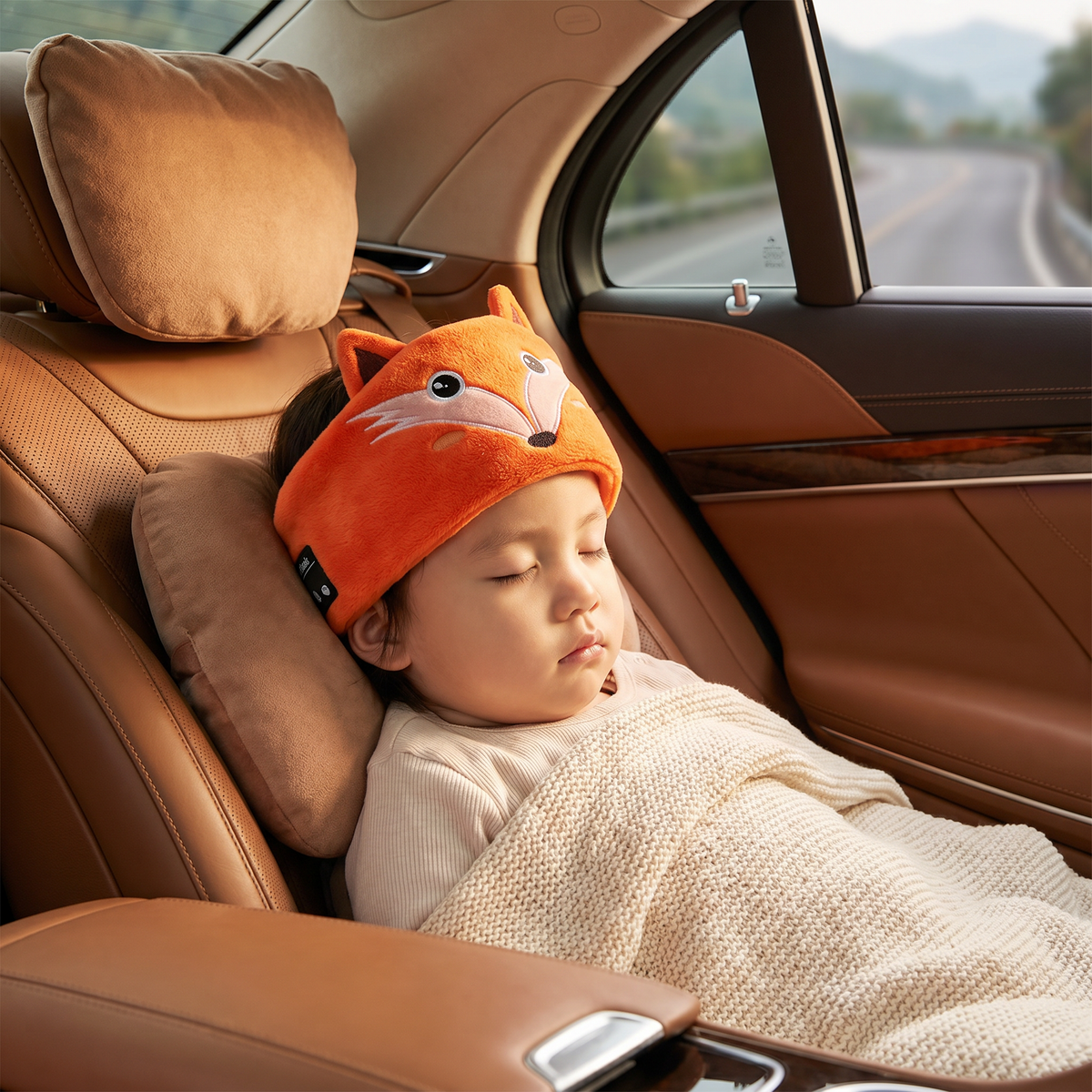 Soft Sleep Headband with Built in Wireless Speakers in Nine Animal Designs for Naps and Flights