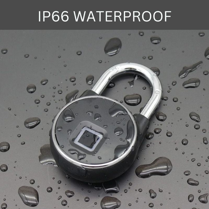 Smart Fingerprint Padlock with Bluetooth Access – Feanatic