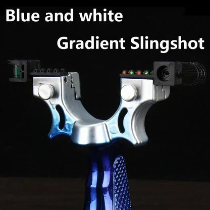 Laser Slingshot with Built-In Level and Anti-Slip Grip, Target Practice Tool