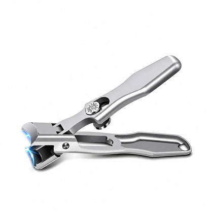 Stainless Steel Nail Clipper for Travel with Ergonomic Non Slip Handle and Pocket Size