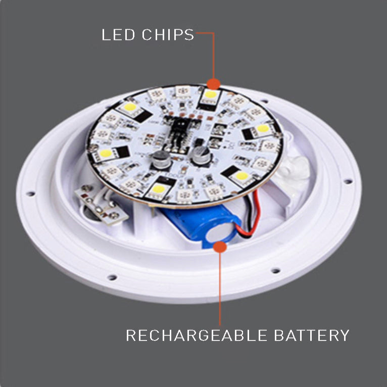 Color Changing LED Orb Lamp with Remote Control and IP65 Weather Rating