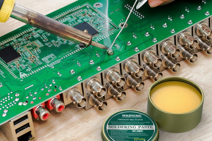 Soldering Flux Paste with Lead Free Formula and Iron Box Container