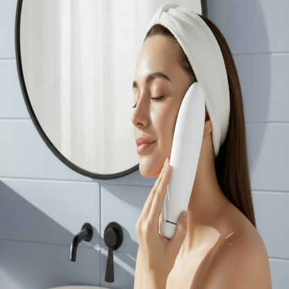 Facial Cleansing Brush with 5 Modes and Silicone Head, Makeup Remover and Massager