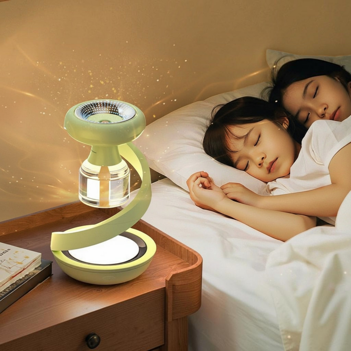 Mosquito Repellent Device with Rechargeable Battery and Smart Timer, Built in LED Light