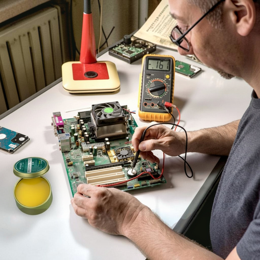 Soldering Flux Paste with Lead Free Formula and Iron Box Container