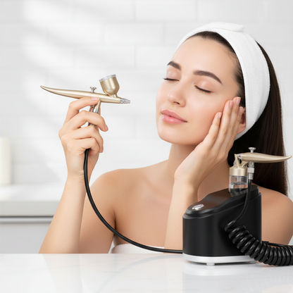 Oxygen Jet Facial Machine with Fine Mist Delivery and Infusion Technology, Portable