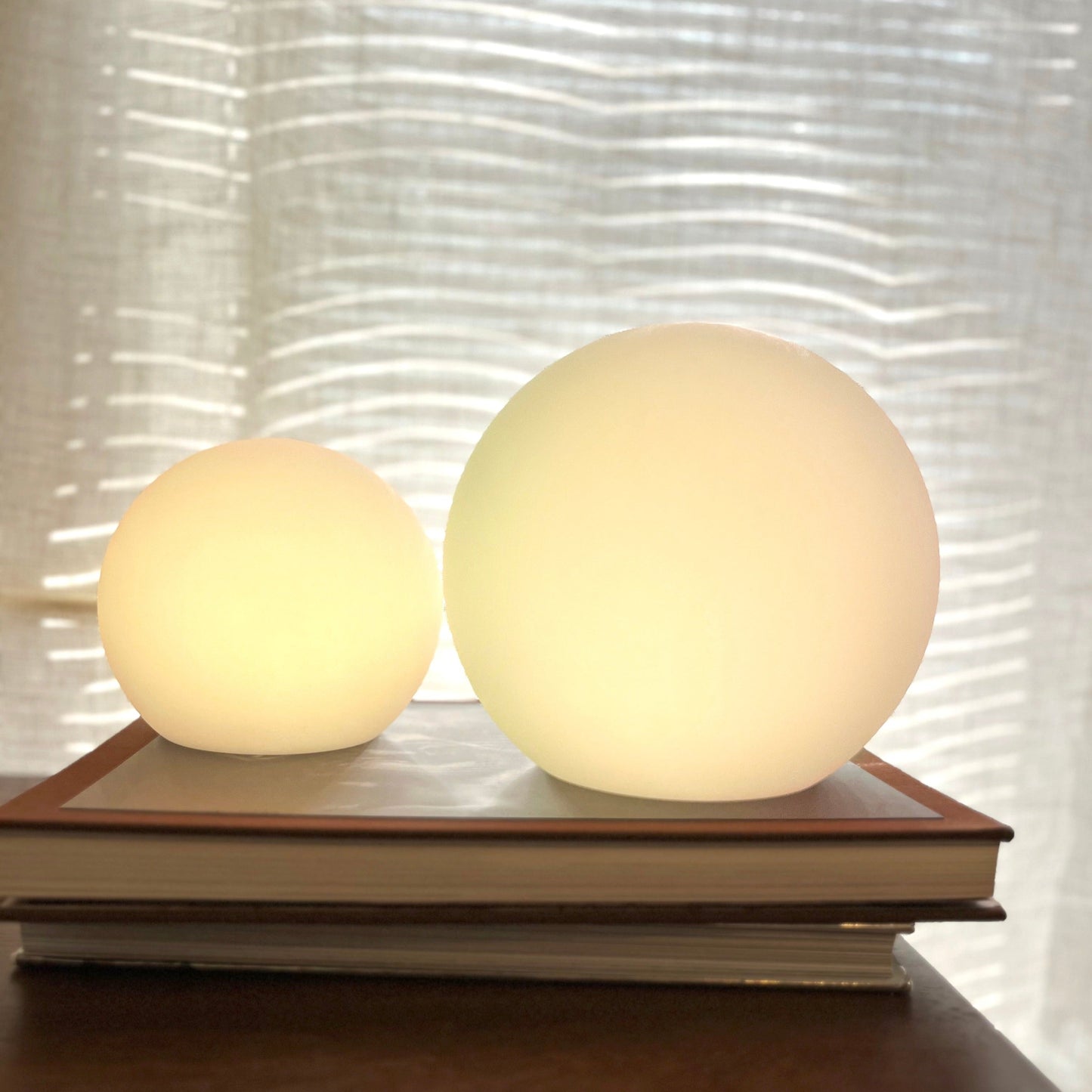Color Changing LED Orb Lamp with Remote Control and IP65 Weather Rating