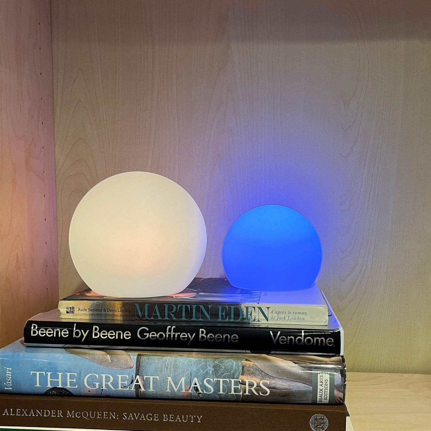 Color Changing LED Orb Lamp with Remote Control and IP65 Weather Rating