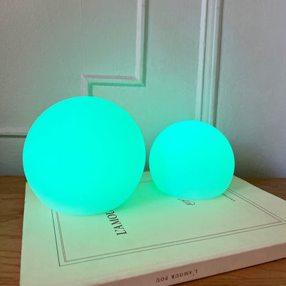 Color Changing LED Orb Lamp with Remote Control and IP65 Weather Rating