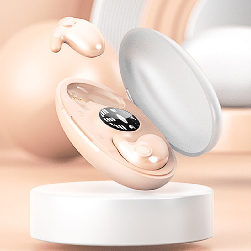 Wireless Sleep Earbuds with Noise Blocking and 24 Hour Battery, Ultra Thin Design