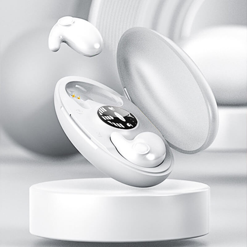 Wireless Sleep Earbuds with Noise Blocking and 24 Hour Battery, Ultra Thin Design