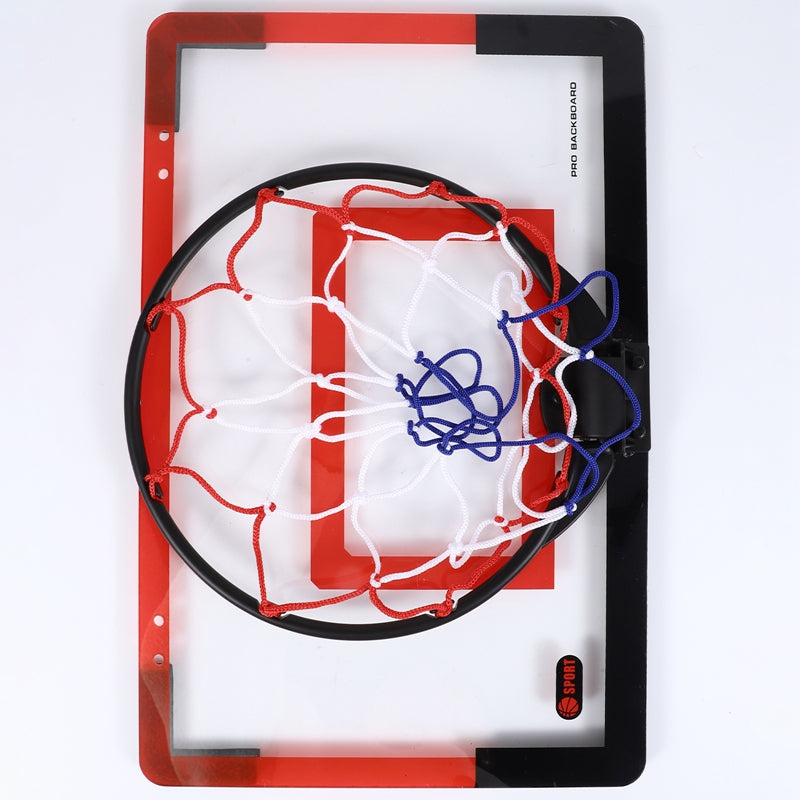 Mini Basketball Hoop with Wall Mount and Mounting Hardware for Indoor Play