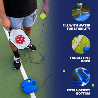 Luminous Pickleball Trainer with Extra-Grippy Base