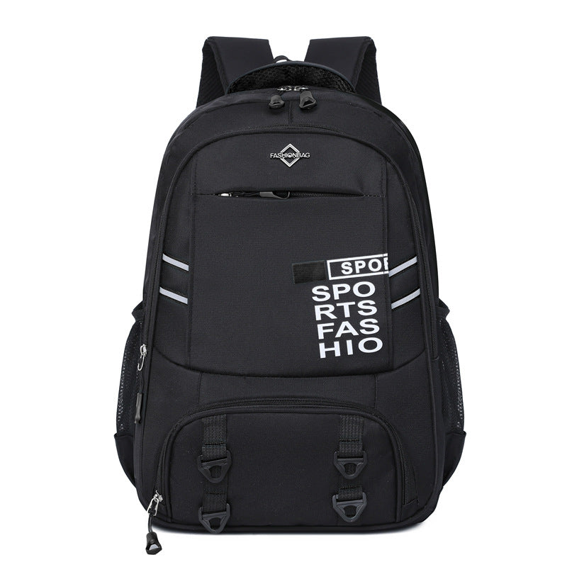 Sports Backpack with Wide Opening and Water Resistant Fabric for Gym and Campus
