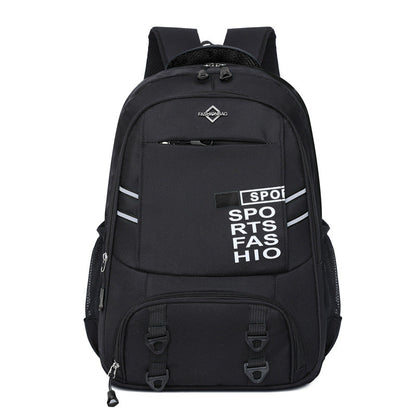 Sports Backpack with Wide Opening and Water Resistant Fabric for Gym and Campus