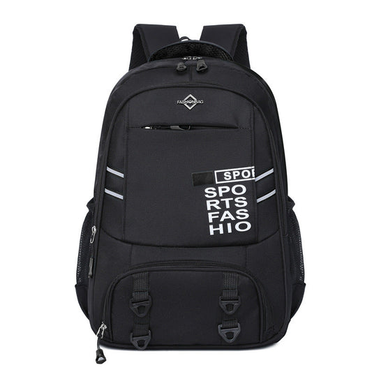 Sports Backpack with Wide Opening and Water Resistant Fabric for Gym and Campus
