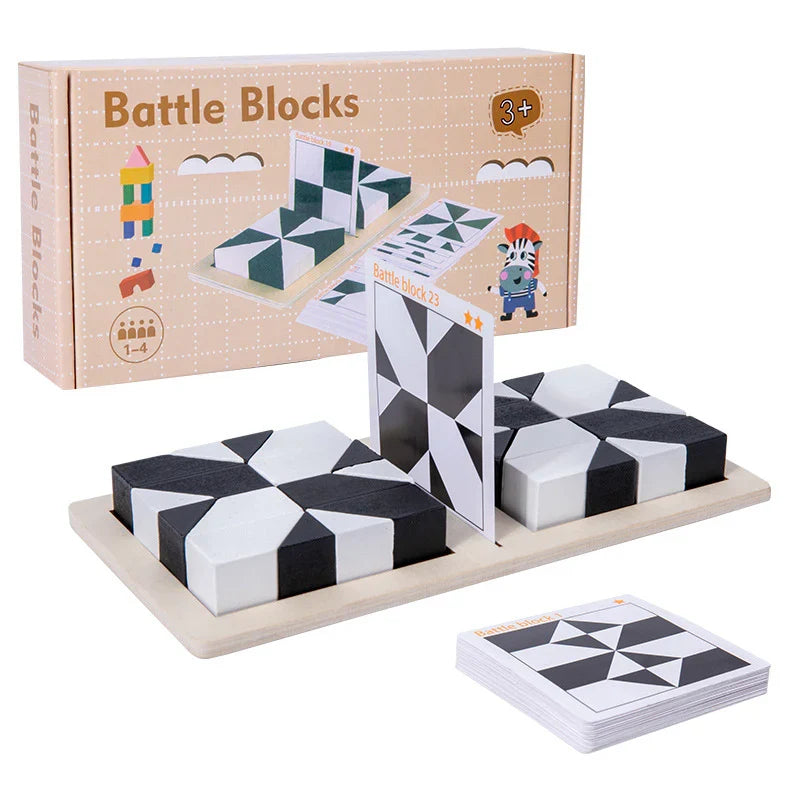 Pocket Size Dual Color Logic Puzzle Game for Kids and Adults in 1 Player and 2 Player Sets