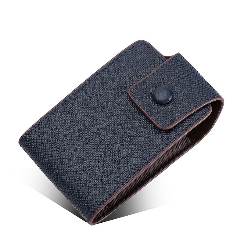 RFID Blocking Wallet with Multiple Card Slots and Clear ID Window