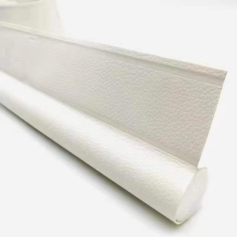 Foam Door Edge Seal Strip with Rigid Channel and Impact Protection for Automotive Use