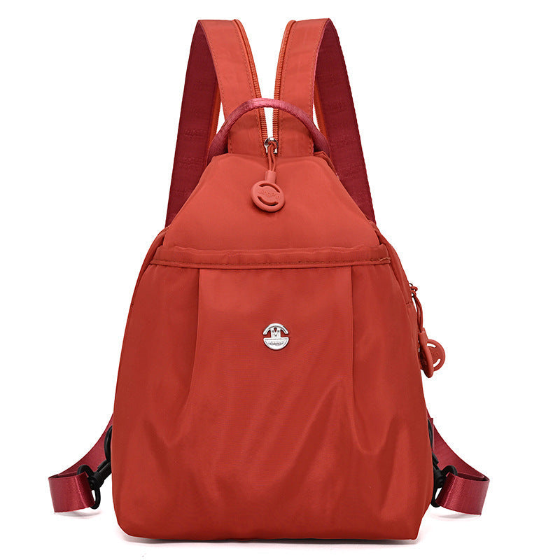 Crossbody Sling Backpack with Adjustable Strap and Multiple Compartments