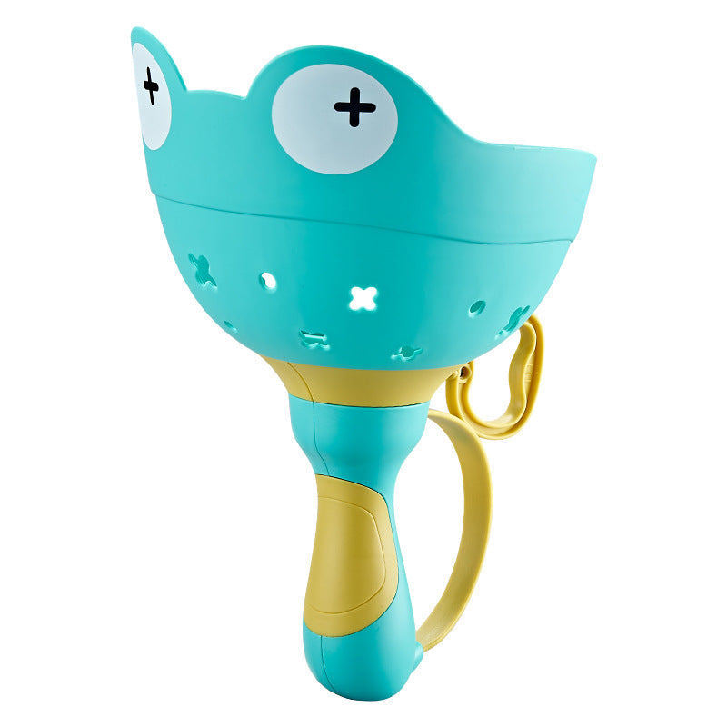 Frog Launcher Flying Propeller Toy with 6 Spinning Propellers for Garden Play