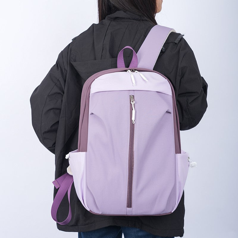 Travel Backpack with Padded Laptop Sleeve and Dual Zipper Access, Multiple Compartments