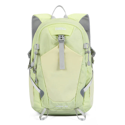 Hiking Backpack with Moisture Resistant Nylon and Mesh Bottle Pockets