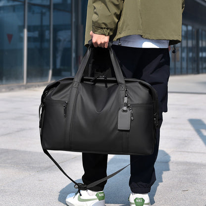 Travel Duffel Bag with Waterproof Fabric and Padded Shoulder Straps