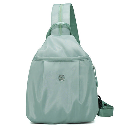 Crossbody Sling Backpack with Adjustable Strap and Multiple Compartments