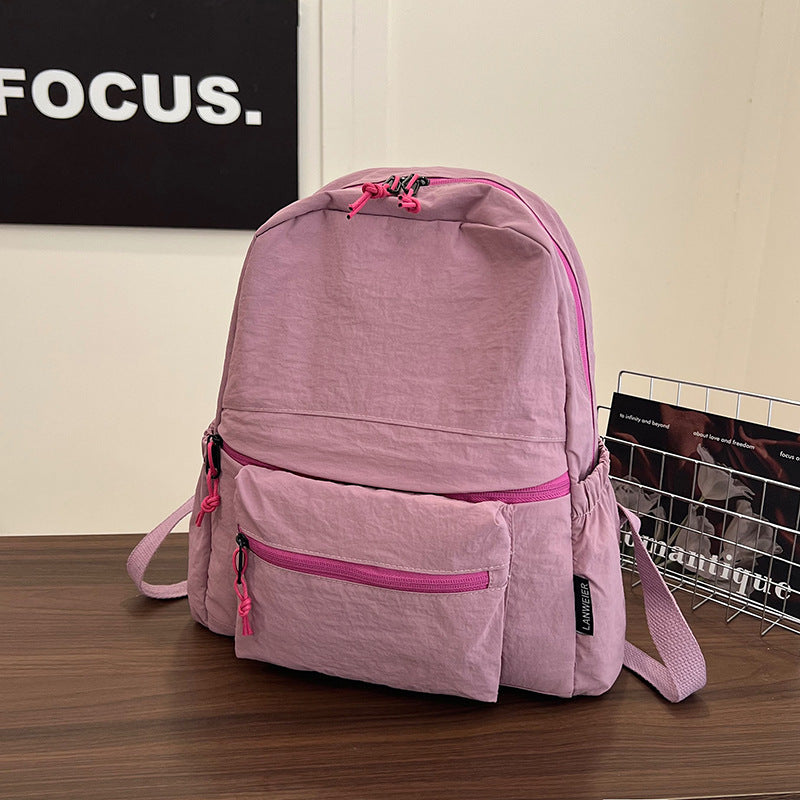 Hiking Backpack with Multiple Compartments and Padded Straps, Water Resistant