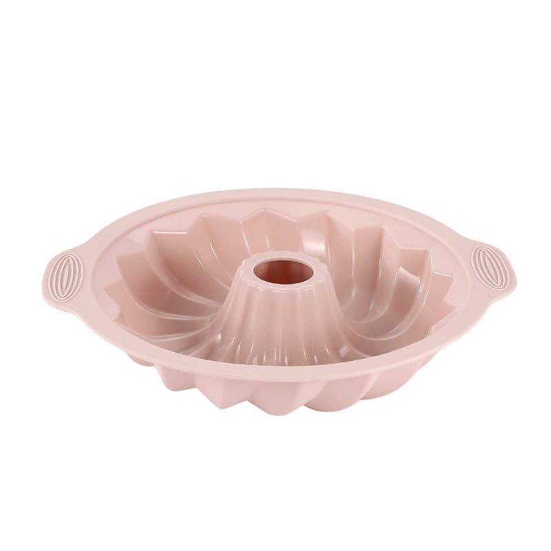 Cake Baking Mold with Decorative Pattern and Nonstick Silicone, Dishwasher Safe