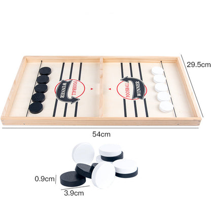 Wooden Catapult Board Game with Sling Shot Play Pieces