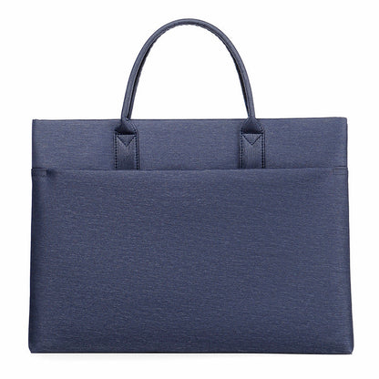 Document Tote Bag with Structured Design and Shoulder Carry Options