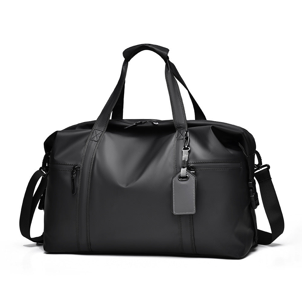 Travel Duffel Bag with Waterproof Fabric and Padded Shoulder Straps