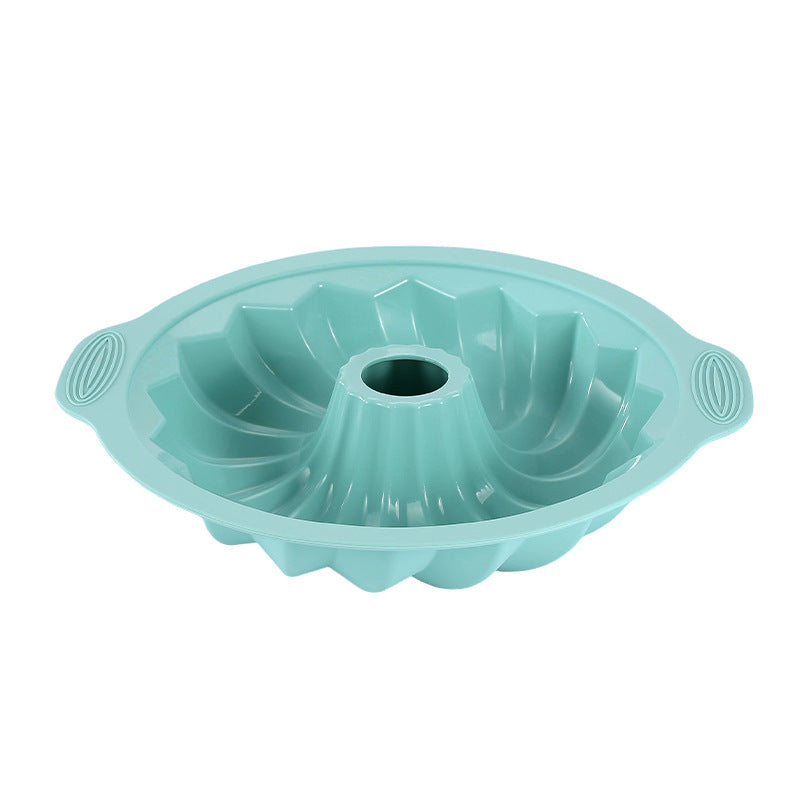Cake Baking Mold with Decorative Pattern and Nonstick Silicone, Dishwasher Safe