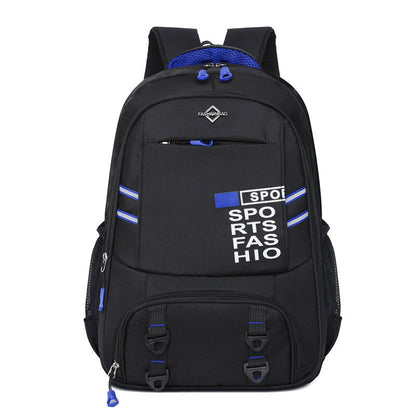 Sports Backpack with Wide Opening and Water Resistant Fabric for Gym and Campus