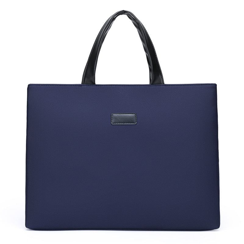 Laptop Tote Bag with Weather Resistant Fabric and Shoulder Strap for 15 Inch Laptops