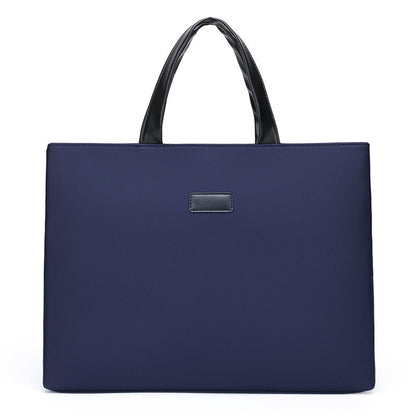 Laptop Tote Bag with Weather Resistant Fabric and Shoulder Strap for 15 Inch Laptops
