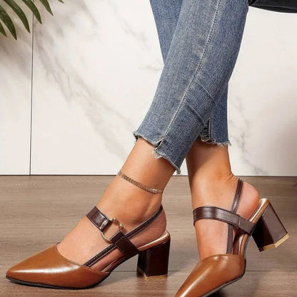 Orthopedic Block Heels for Women – Stylish & Comfortable Support