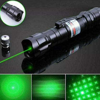 Green Laser Pointer with Rechargeable Battery and 2000 Meter Range