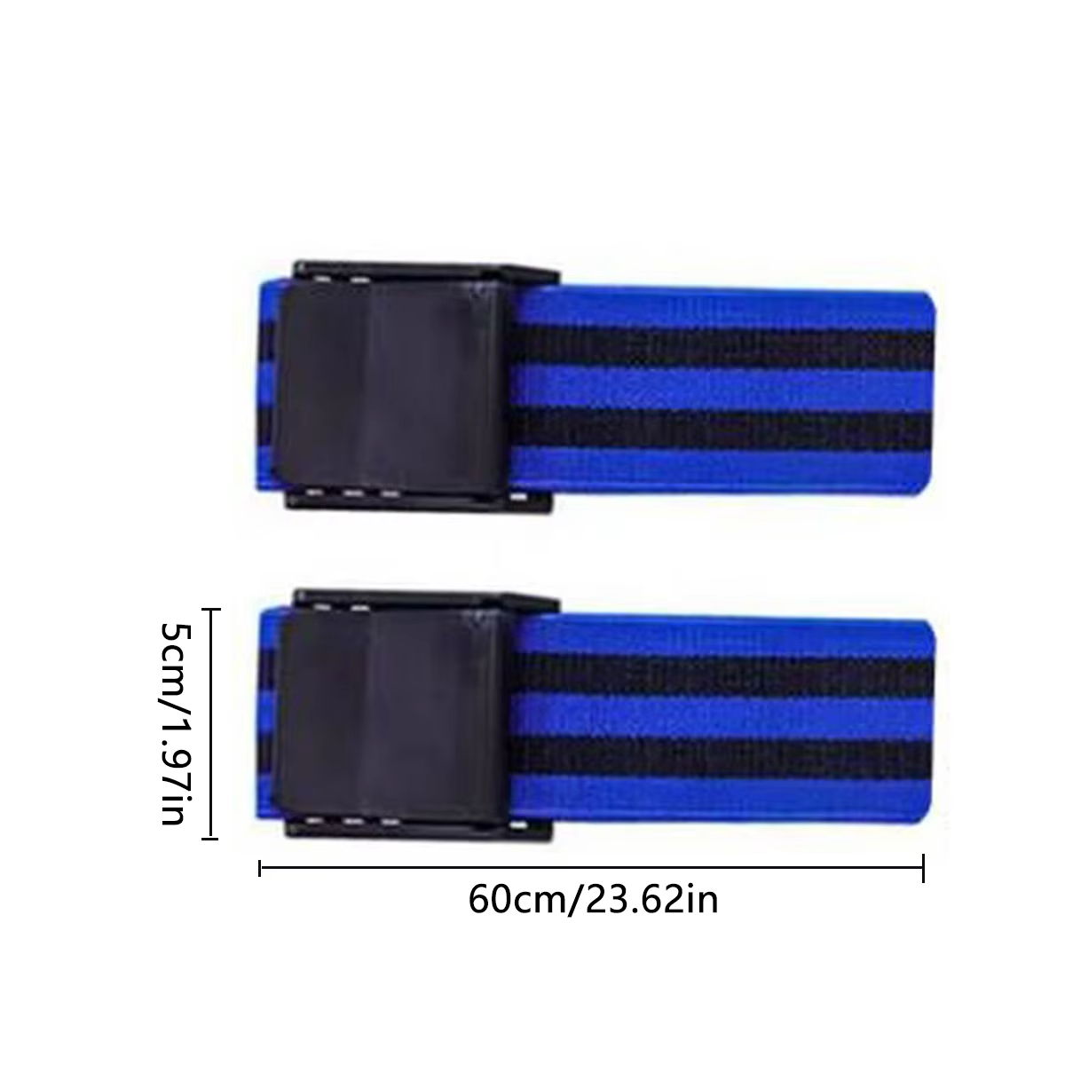 Occlusion Training Bands with Buckle Fastening and Retaining Ring