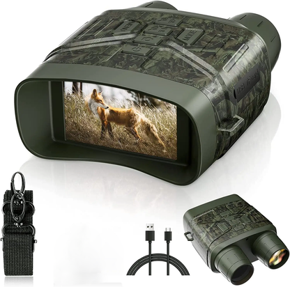Night Vision Binoculars with 5x Zoom and 656 Feet Range