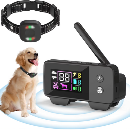 Wireless Dog Fence System with Rechargeable Collar and Three Correction Modes