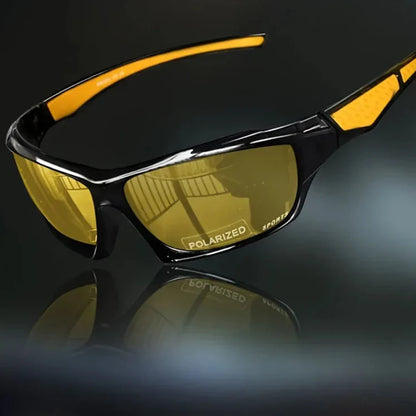 Polarized Round Sunglasses with UV400 Protection and Metal Frame for Men & Women