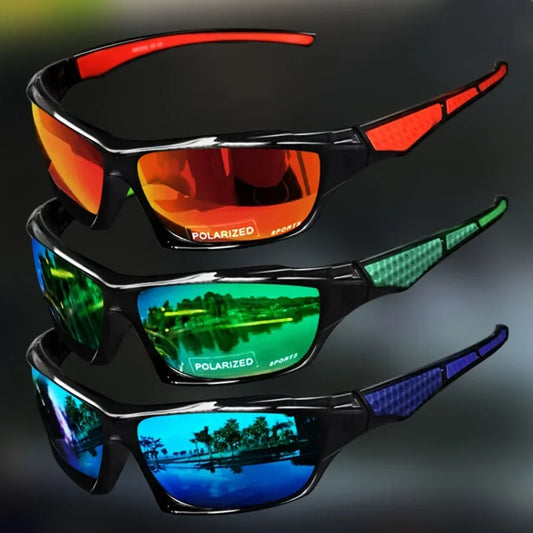Polarized Round Sunglasses with UV400 Protection and Metal Frame for Men & Women