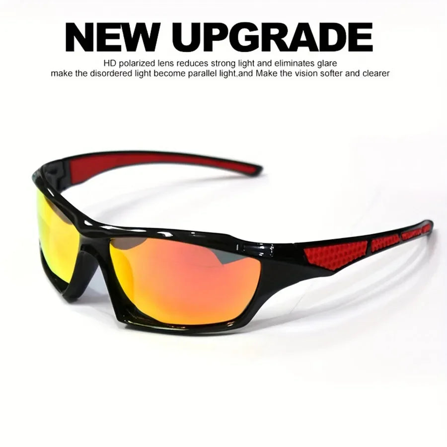 Polarized Round Sunglasses with UV400 Protection and Metal Frame for Men & Women