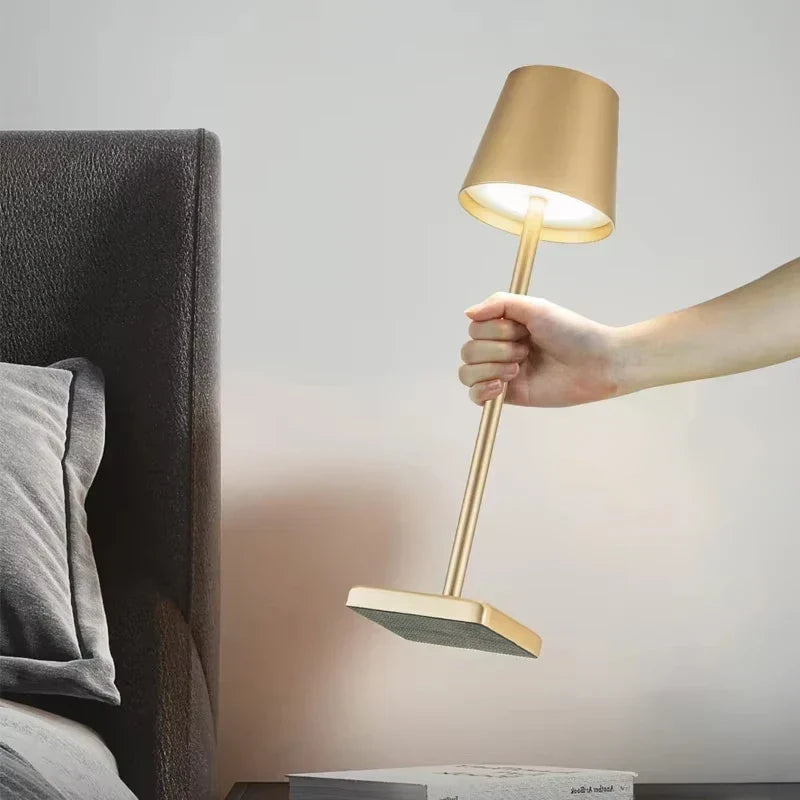 LED Desk Lamp with Flexible Neck and 3 Color Modes, Touch Control