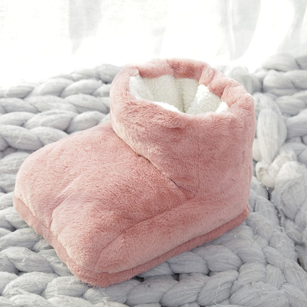 Rechargeable Foot Warmer with Soft Fleece Lining and Three Heat Settings for Home and Office