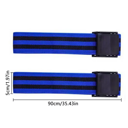 Occlusion Training Bands with Buckle Fastening and Retaining Ring